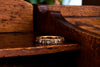 ring sitting on a bench