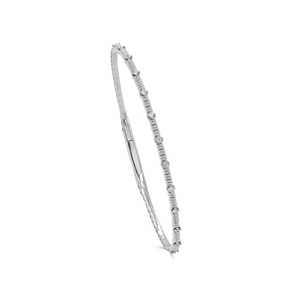 white gold bracelet with diamonds