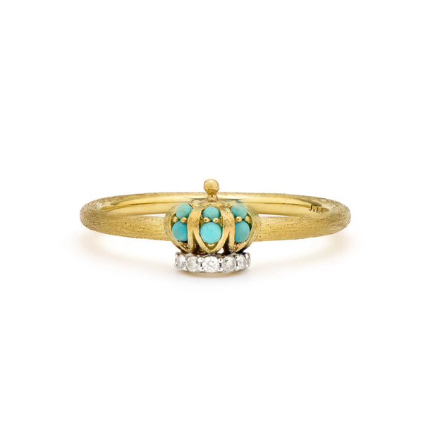 Petite Turquoise Crown Band